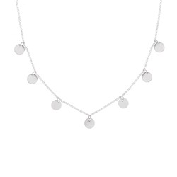 Collar Chapas Plata