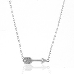 Collar Flecha Plata