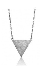 Collar Triangulo Plata