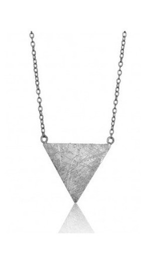 Collar Triangulo Plata