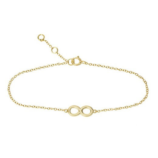 Pulsera Infinito Baño de oro