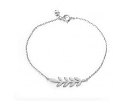 Pulsera Laurel Plata