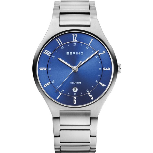 Reloj Bering Titanium Plateado Hombre