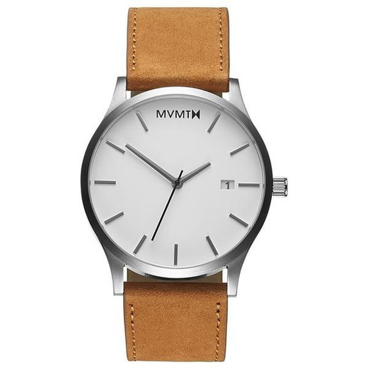 Reloj Mvmt Classic White Tan